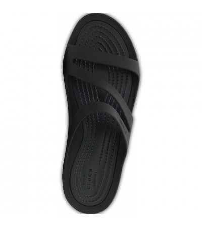 Klapki damskie Crocs Swiftwater Sandal W czarne 203998 060