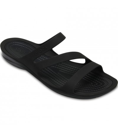 Klapki damskie Crocs Swiftwater Sandal W czarne 203998 060
