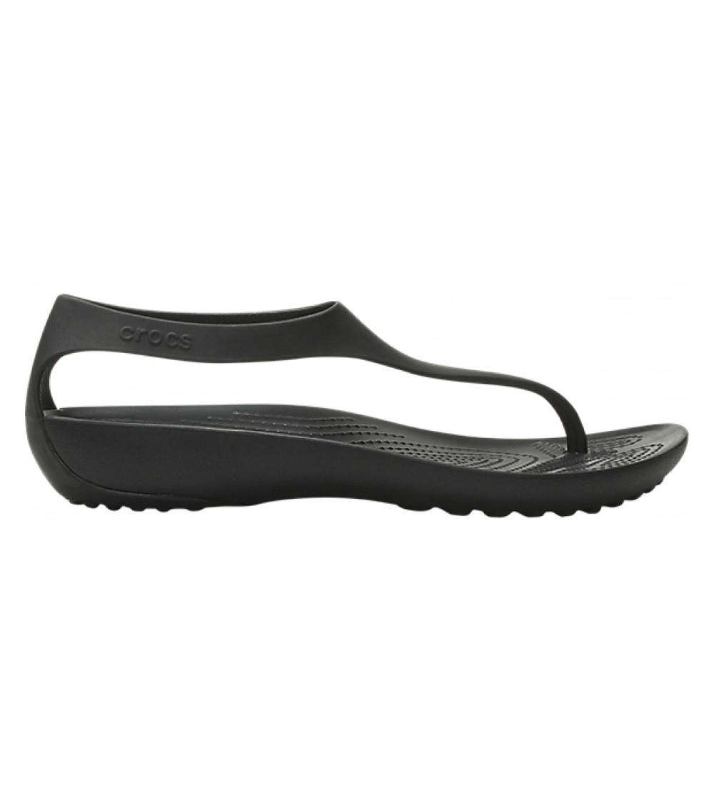 Sandały damskie Crocs Serena Flip W czarne 205468 060