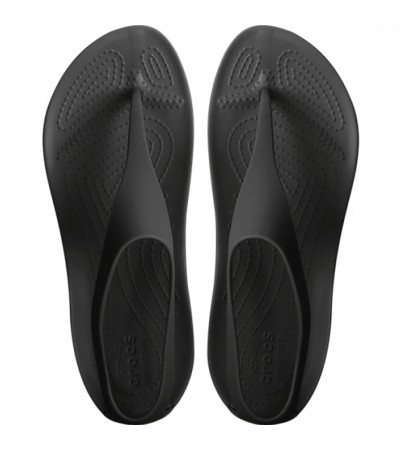 Sandały damskie Crocs Serena Flip W czarne 205468 060
