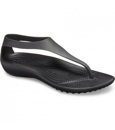 Sandały damskie Crocs Serena Flip W czarne 205468 060