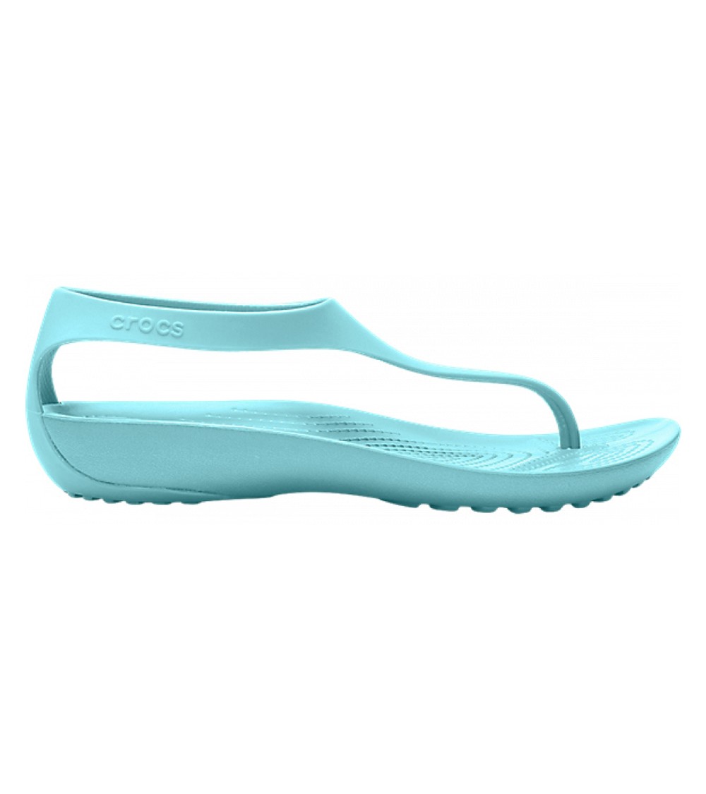 Crocs sandały damskie Serena Flip W jasny niebieski 205468 40M