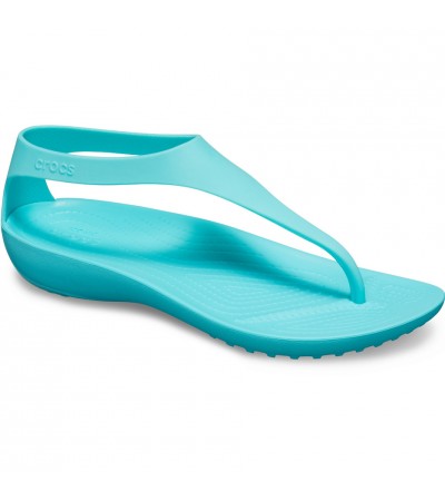 Crocs sandały damskie Serena Flip W jasny niebieski 205468 40M