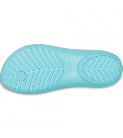 Crocs sandały damskie Serena Flip W jasny niebieski 205468 40M