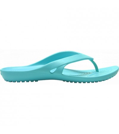 Crocs klapki damskie Kadee II Flip W turkusowe 202492 40M