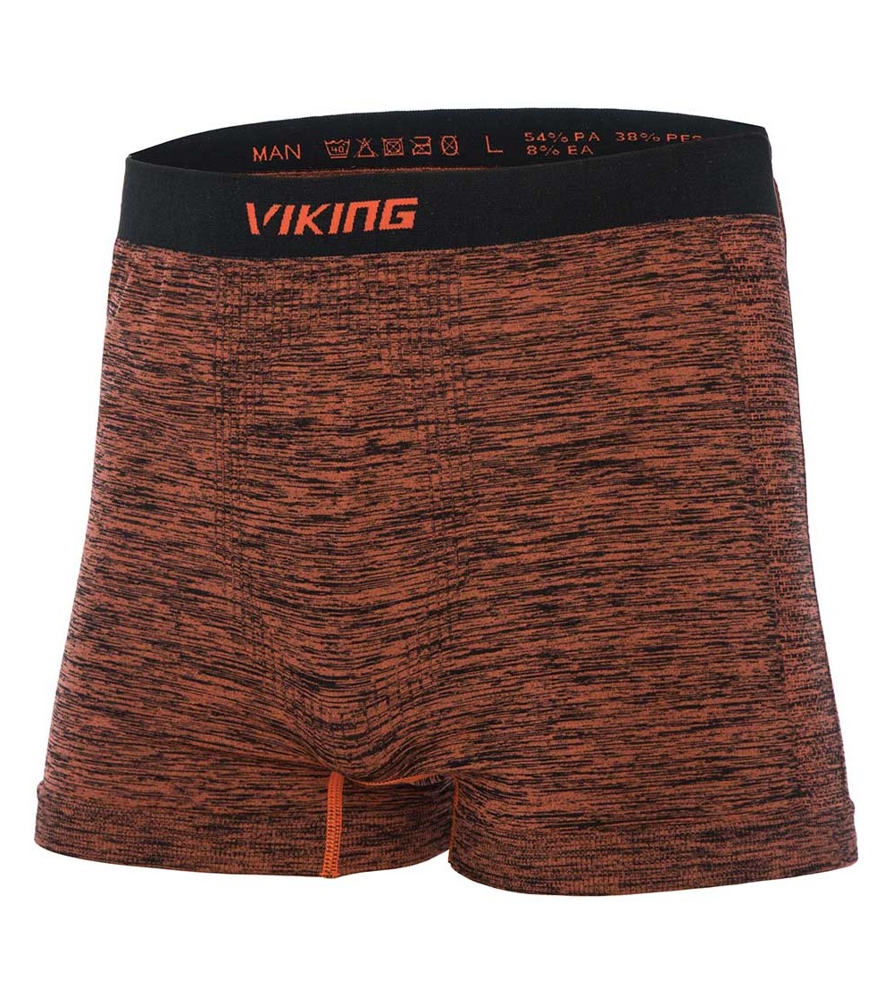 Bokserki termoaktywne męskie Viking Flynn pomarańczowe 500-20-0101-54