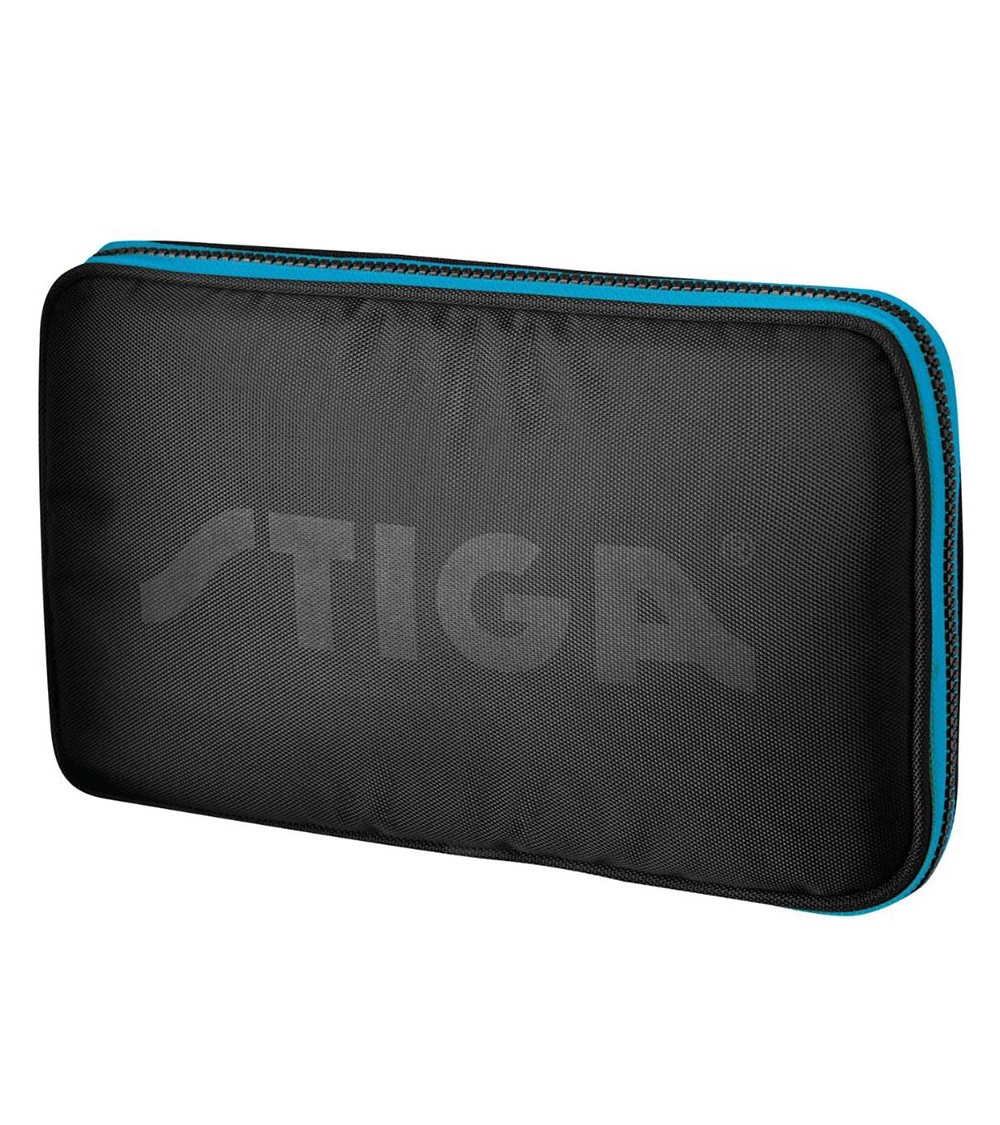 Pokrowiec na rakietkę Stiga Image Double Batwallet czarno-niebieski 1414-0361-81