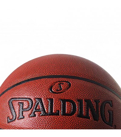 Piłka koszykowa Spalding NBA Neverflat Indoor/Outdoor brązowa