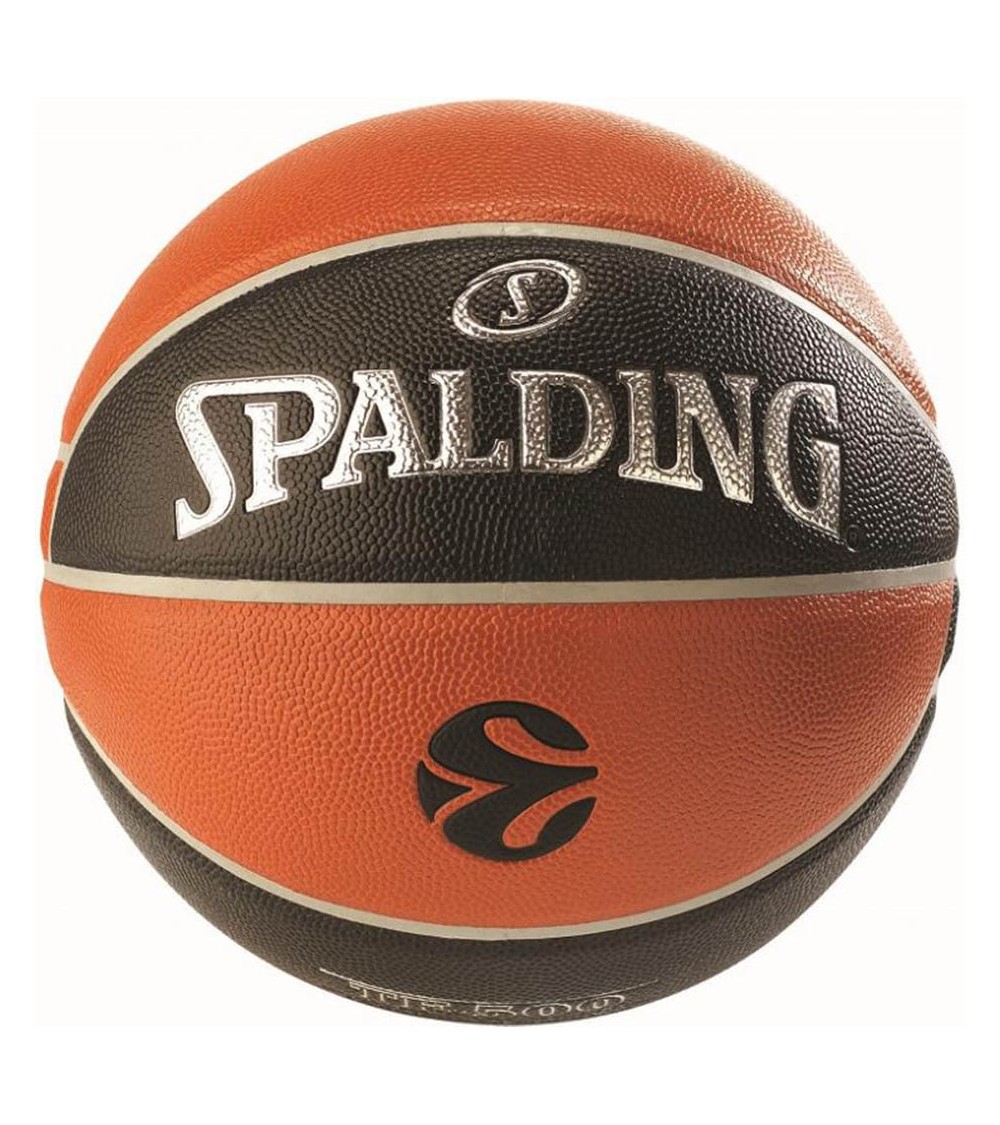 Piłka koszykowa Spalding NBA Euroleague IN/OUT pomarańczowo-czarna TF-500 84002Z/77101Z