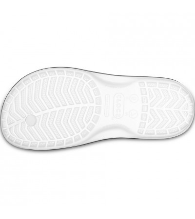 Klapki Crocs Crocband Flip białe 11033 100