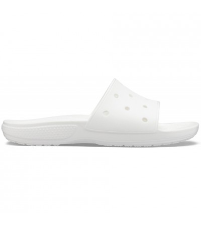 Klapki damskie Crocs Classic Slide białe 206121 100