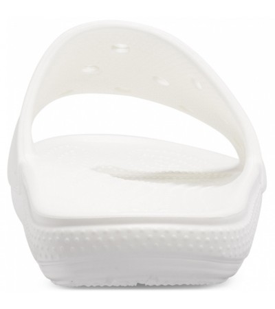 Klapki damskie Crocs Classic Slide białe 206121 100