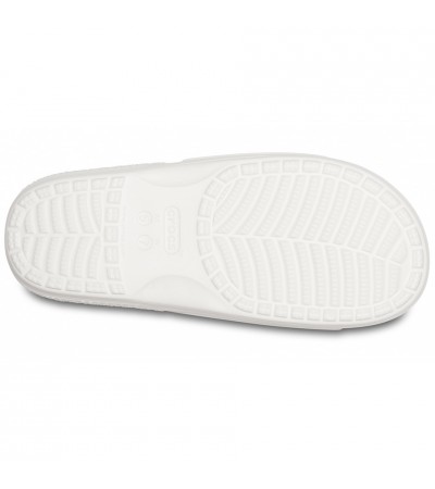 Klapki damskie Crocs Classic Slide białe 206121 100