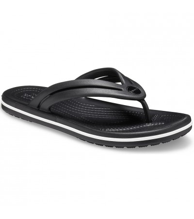 Klapki Crocs Crocband Flip W czarne 206100 001