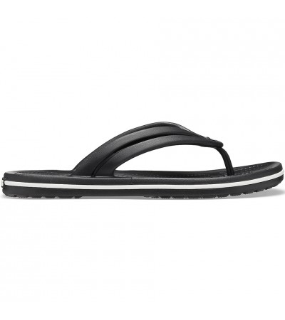 Klapki Crocs Crocband Flip W czarne 206100 001