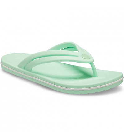 Klapki damskie Crocs Crocband Flip W miętowe 206100 3TI