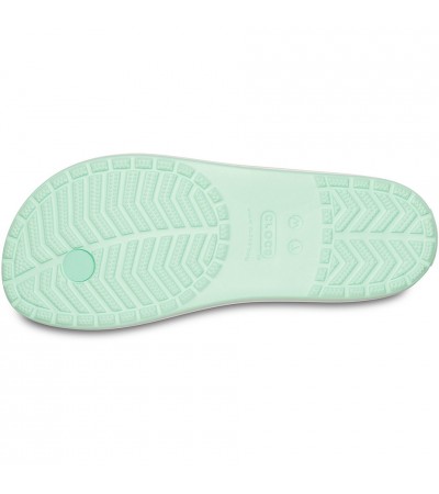 Klapki damskie Crocs Crocband Flip W miętowe 206100 3TI