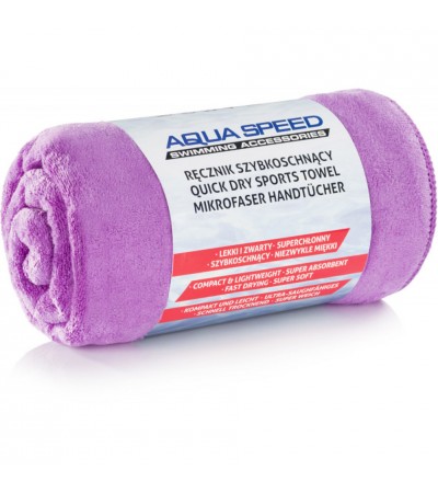 Ręcznik Aqua-Speed Dry Soft 400g 70x140 fioletowy 09