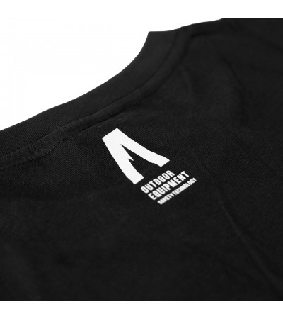 Koszulka męska Alpinus Outdoor Eqpt. czarna ALP20TC0033