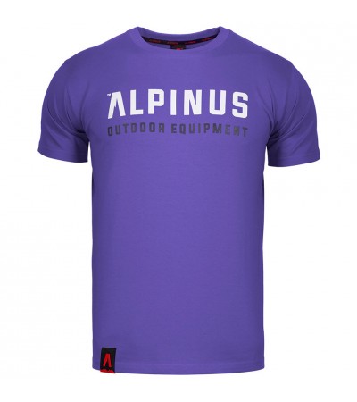 Koszulka męska Alpinus Outdoor Eqpt. fioletowa ALP20TC0033