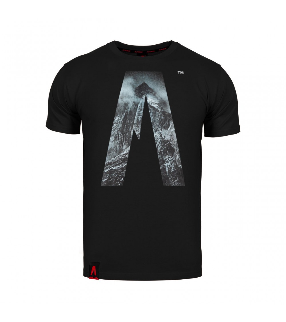 Koszulka męska Alpinus Peak czarna ALP20TC0039 / BR43095