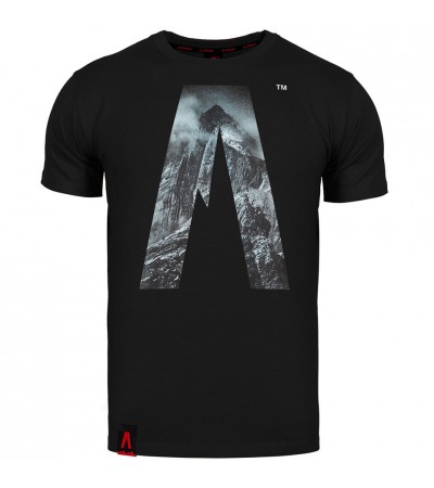 Koszulka męska Alpinus Peak czarna ALP20TC0039 / BR43095