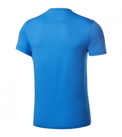 Koszulka męska Reebok Graphic Series Reebok Stacked Tee niebieska FP9149