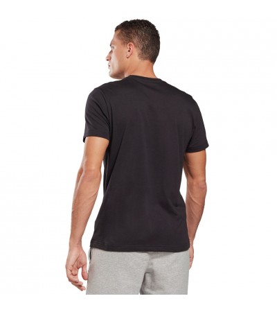 Koszulka męska Reebok Identity Classic Tee czarna GJ0639