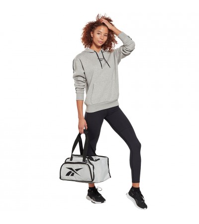 Bluza damska Reebok Training Essentials Tape Pack szara GQ3887