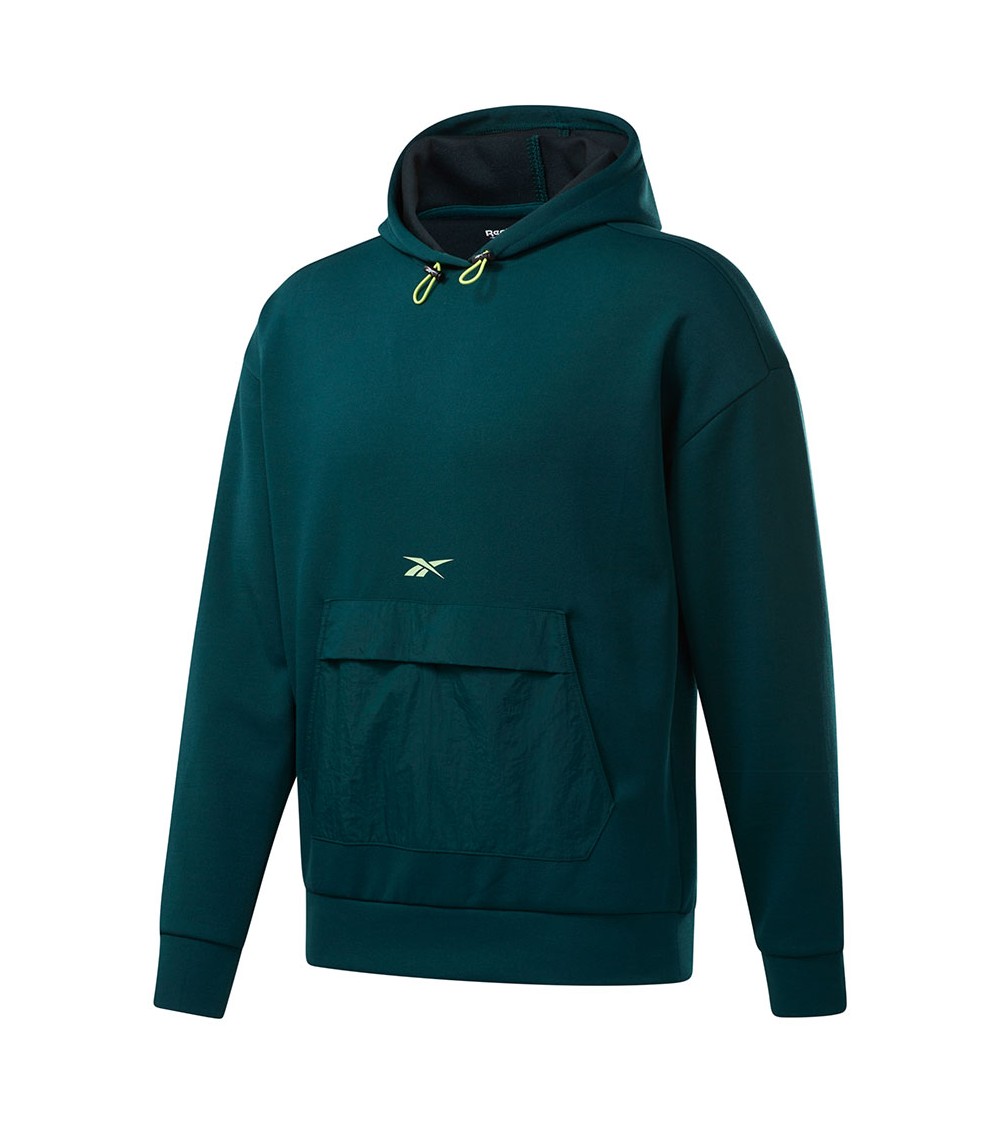 Bluza męska Reebok Meet You There OTH Hoodie zielona GI8494
