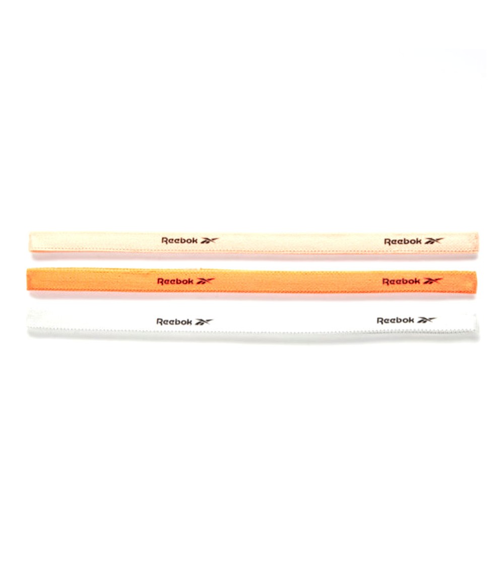 Opaska Reebok One Series Training 3Pack Thin headband OSFM pomarańczowa GN8302