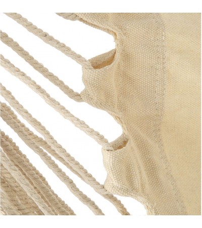 Hamak fotel brazylijski 100x100cm 2 poduszki 40x40cm biały 1031248
