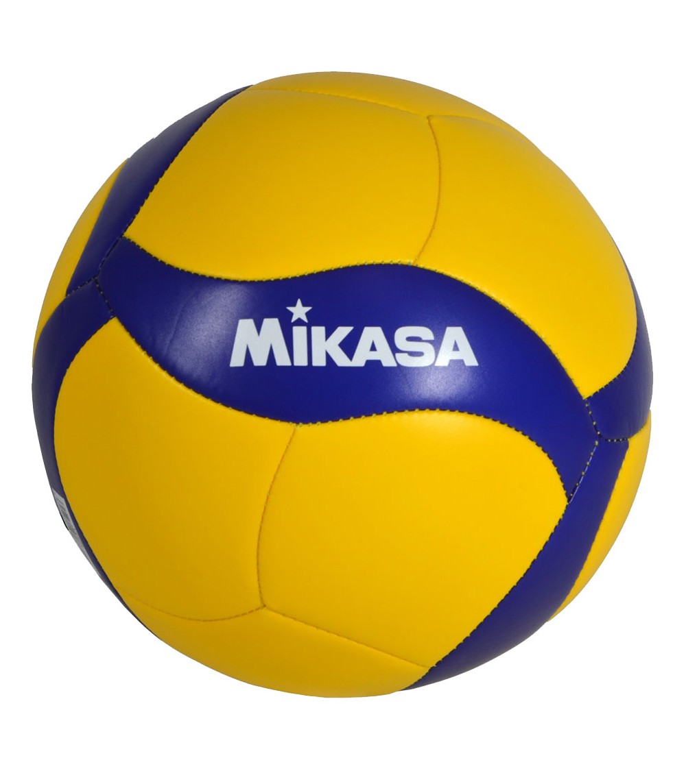 Piłka siatkowa Mikasa V450W żółto-niebieska