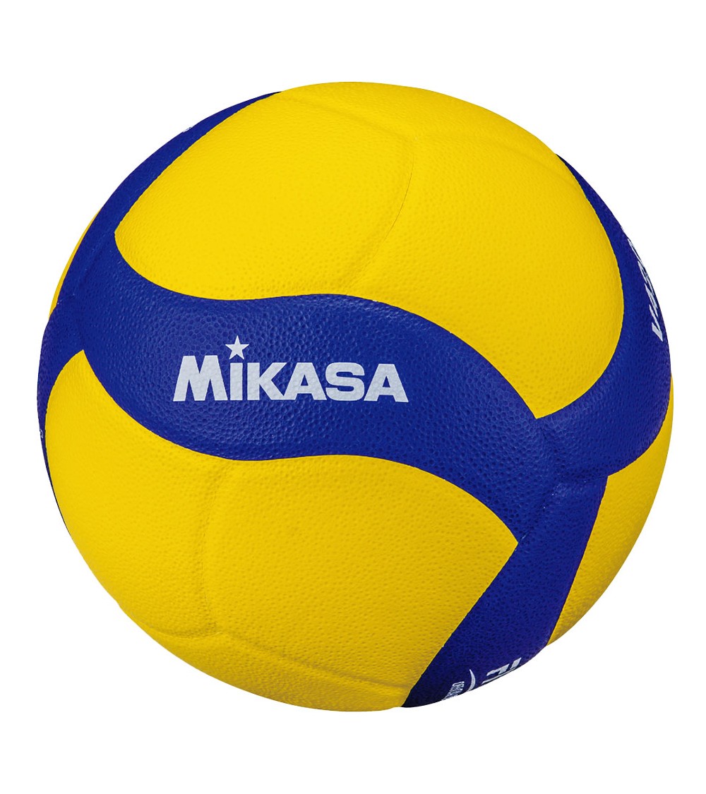 Piłka siatkowa Mikasa V420W żółto-niebieska