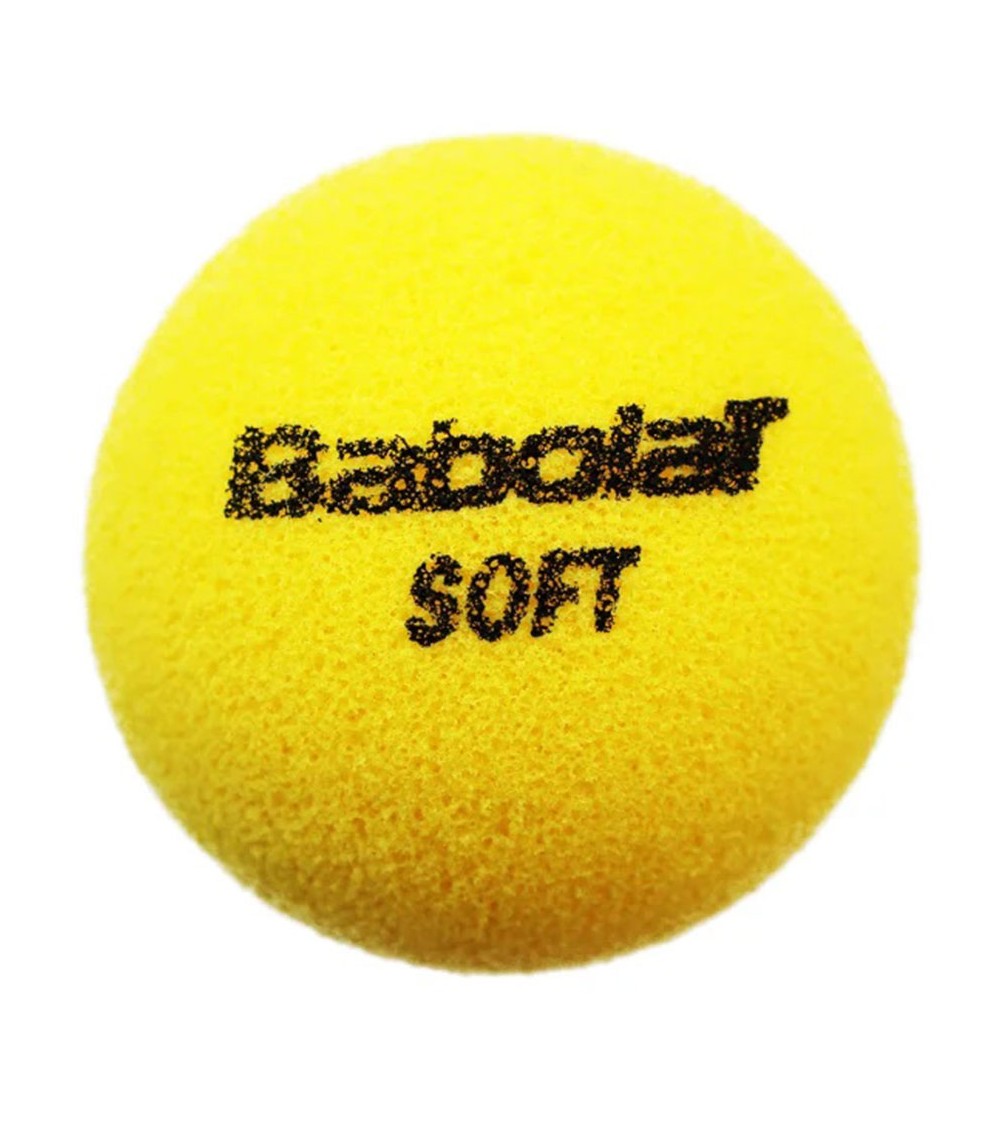 Piłki tenisowe juniorskie Babolat Soft Foam 3szt żółte 501058