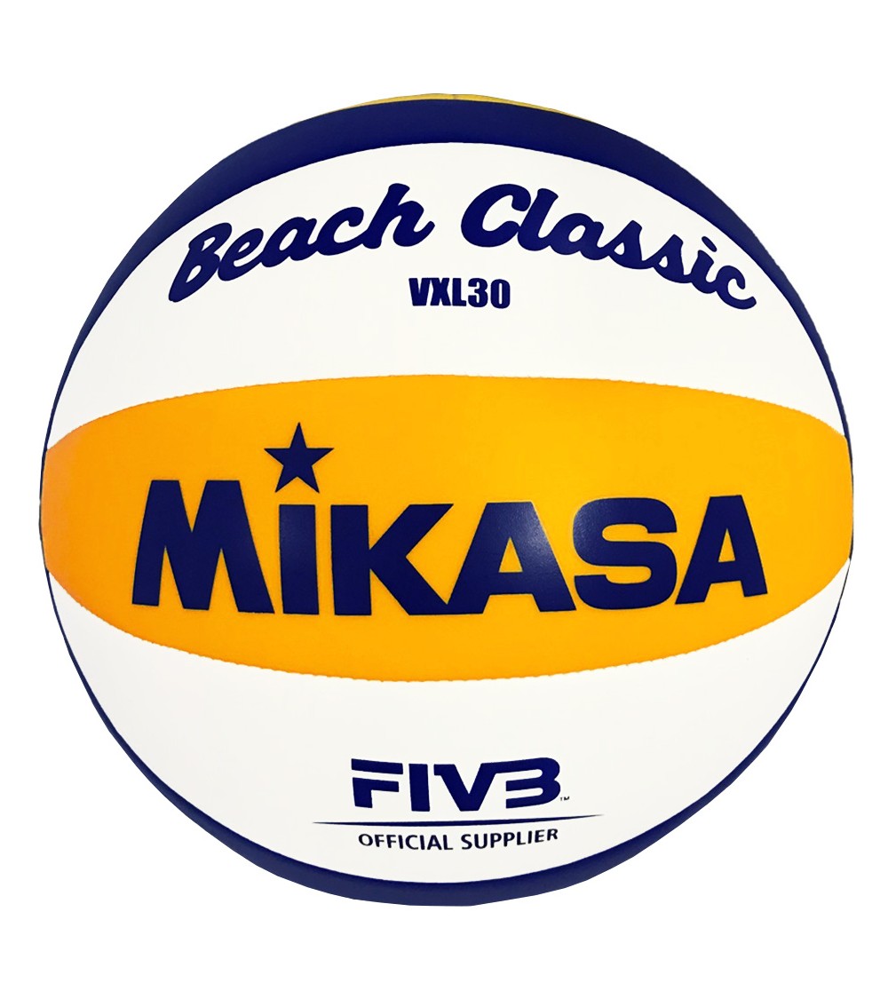 Piłka siatkowa Mikasa VXL30 biało-niebiesko-granatowa