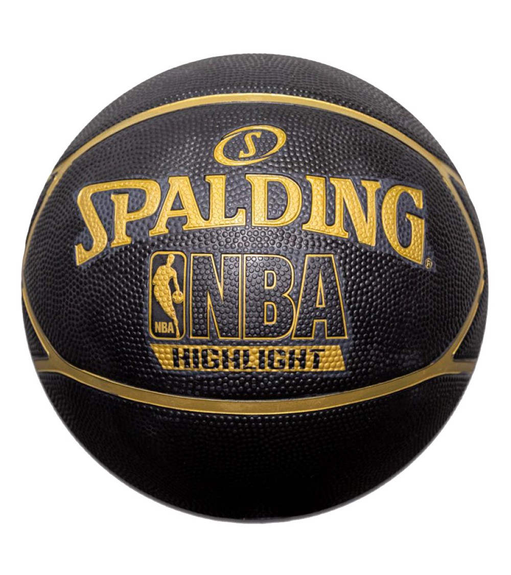 Piłka do koszykówki Spalding Highlight Gold czarno-złota 83194Z