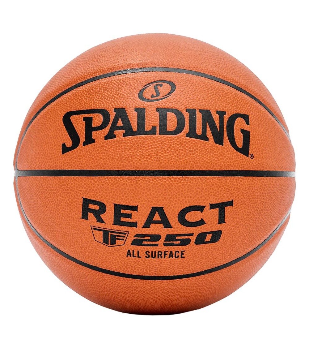 Piłka koszykowa Spalding React TF-250 rozm. 5 brązowa 76803Z