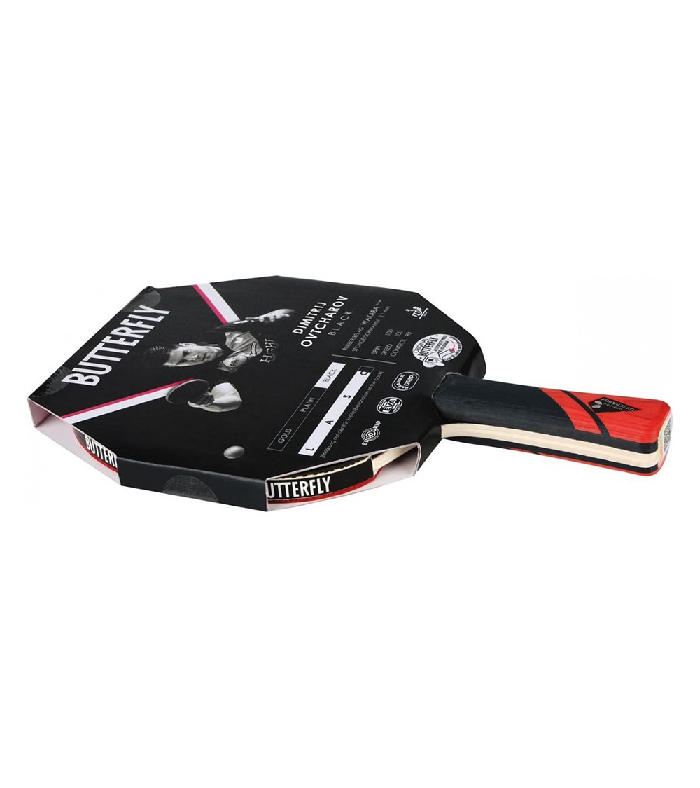 Rakietka do ping ponga Butterfly Ovtcharov Black 85231