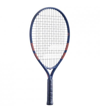 Rakieta do tenisa ziemnego Babolat Roland Garros Kit RG/FO 21+ 3 piłki Red Felt granatowo-pomarańczowa 190015