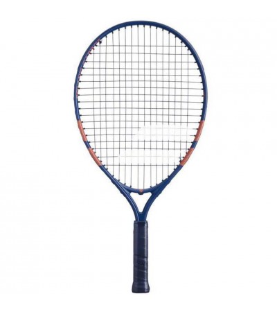 Rakieta do tenisa ziemnego Babolat Roland Garros Kit RG/FO 21+ 3 piłki Red Felt granatowo-pomarańczowa 190015