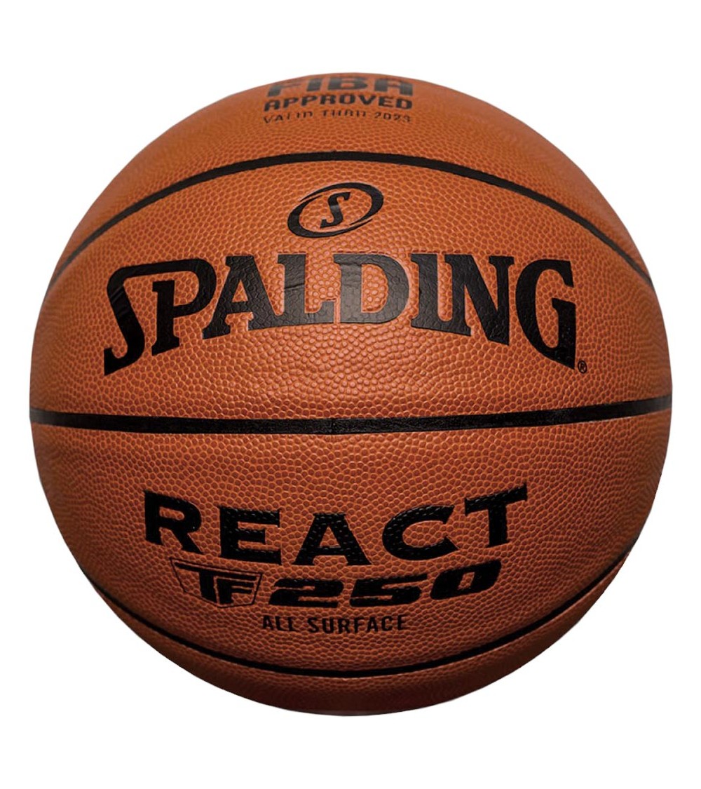 Piłka do koszykówki Spalding React TF-250 Logo Fiba 76967Z