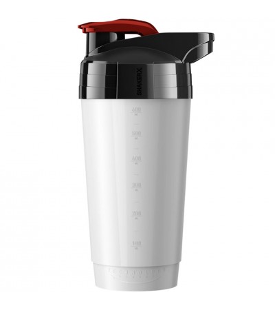 Bidon shaker NO10 600 ml biały