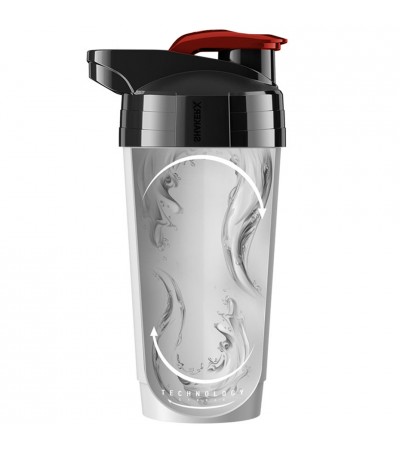 Bidon shaker NO10 600 ml biały