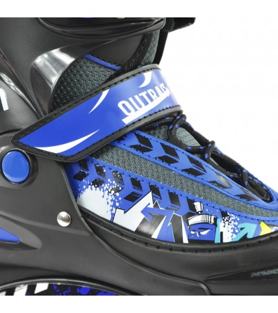 Wrotko-rolki Outrace Funny Blue PW-117J
