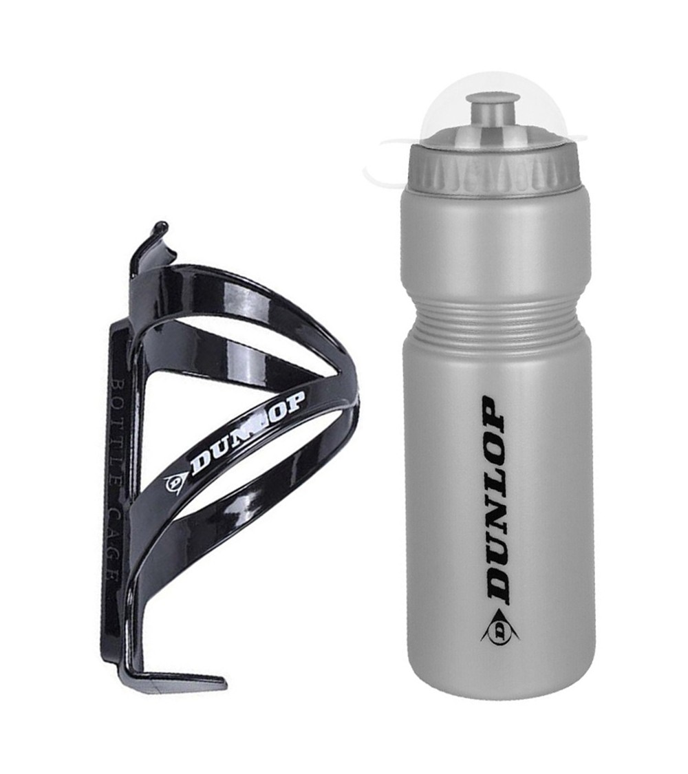 Bidon Dunlop z uchwytem 750ml srebrny 275092