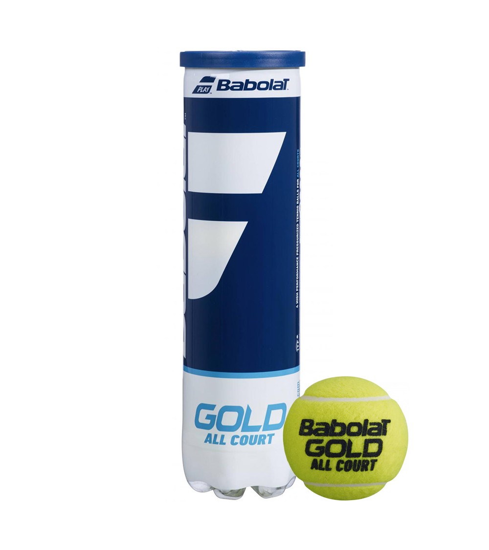 Piłki do tenisa ziemnego Babolat Gold All Court 4szt. 502085