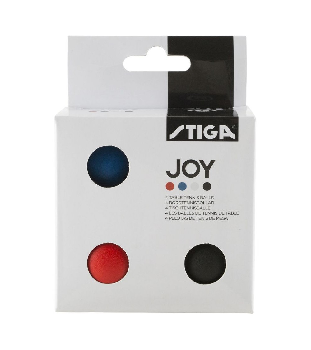 Zestaw piłeczek do ping ponga Stiga Joy 4szt Mix