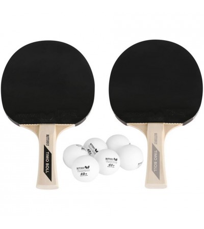 Zestaw rakietek do ping ponga Butterfly Boll 2 rak.,6 piłeczek