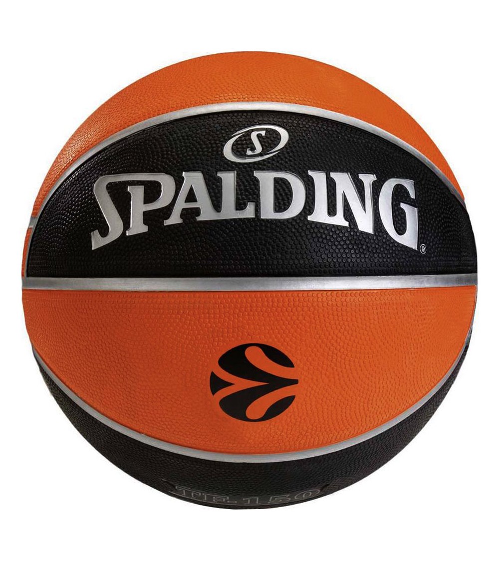 Piłka koszykowa Spalding Eurolige TF-150 pomarańczowo-czarna 84507Z